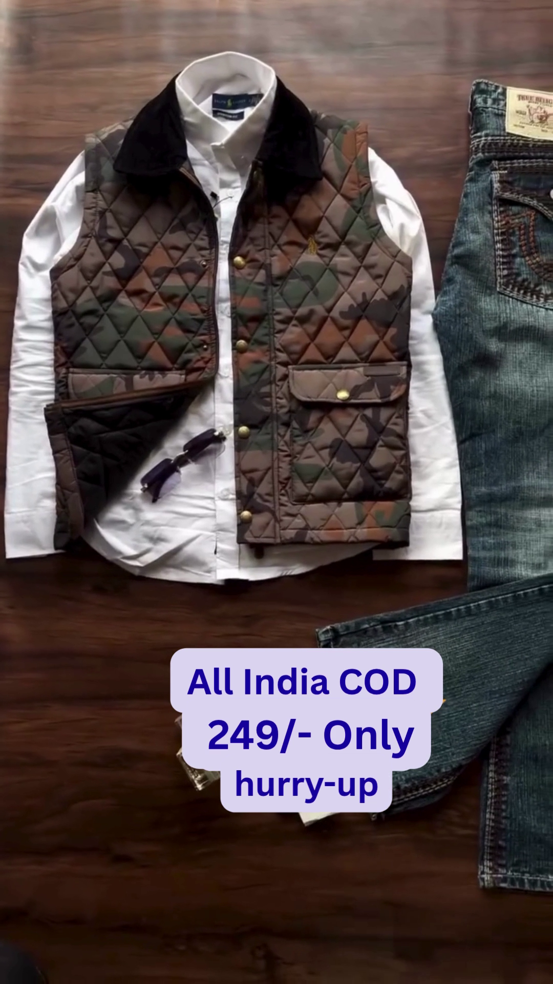 Elite Camouflage Quilted Jacket Combo β Rugged Style Meets Urban Class πͺβ¨ - Image 2