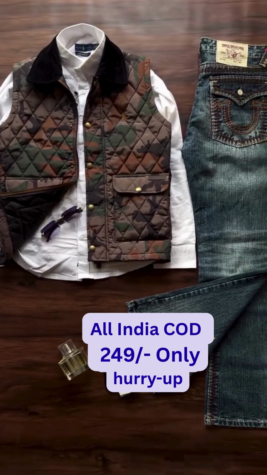 Elite Camouflage Quilted Jacket Combo β Rugged Style Meets Urban Class πͺβ¨ - Image 3