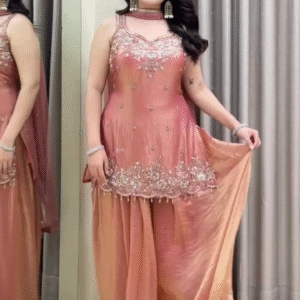 ✨ Premium Embellished Sharara Suit Set | Wedding & Festive Special ✨