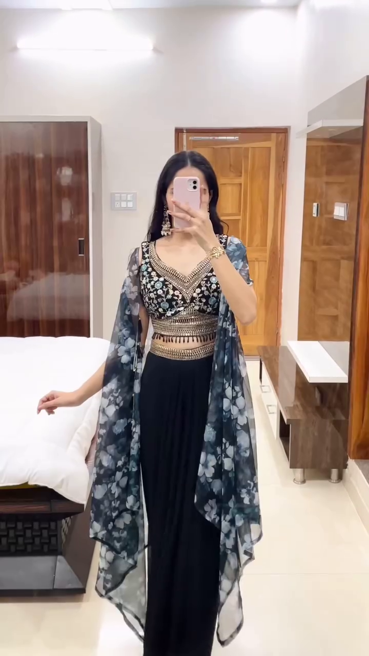 ✨ Premium Designer Women’s Ethnic & Indo-Western Co-Ord Set Collection | Partywear, Festive & Wedding Wear Outfit ✨ - Image 9