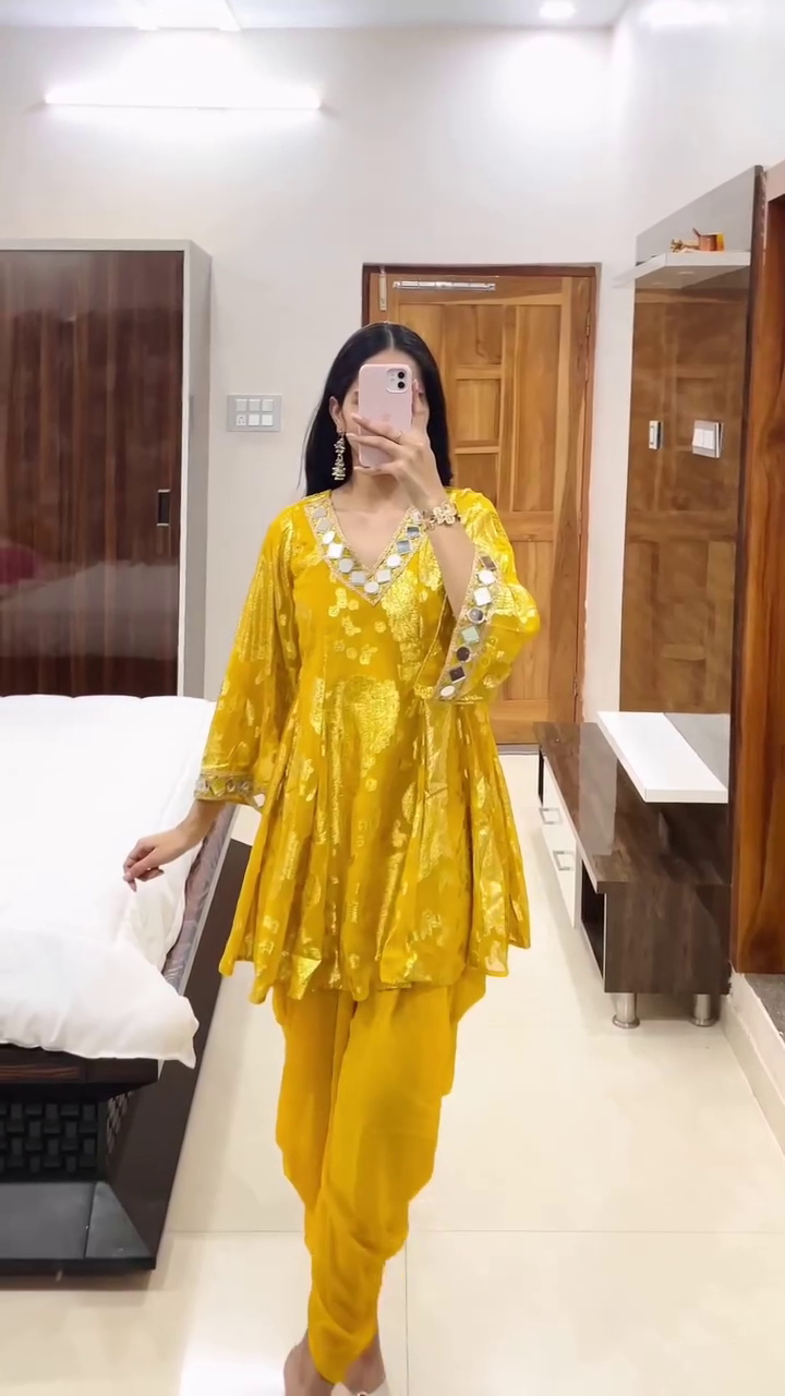 ✨ Premium Designer Women’s Ethnic & Indo-Western Co-Ord Set Collection | Partywear, Festive & Wedding Wear Outfit ✨ - Image 8