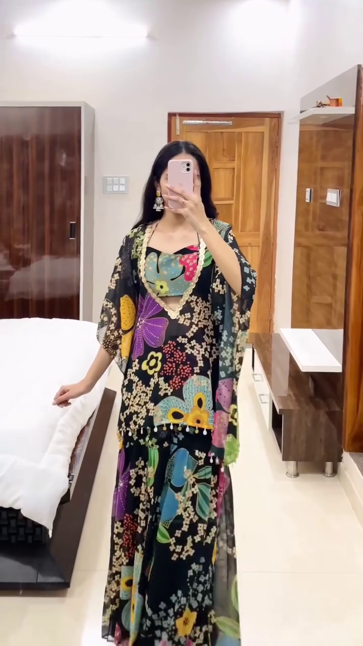 ✨ Premium Designer Women’s Ethnic & Indo-Western Co-Ord Set Collection | Partywear, Festive & Wedding Wear Outfit ✨ - Image 7