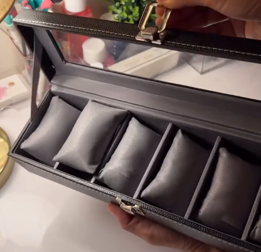 ⌚✨ TimeVault™ Luxury Watch Organizer Box – Elegant Storage for Your Precious Timepieces