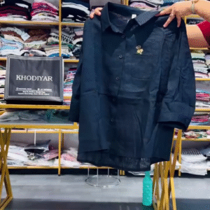 🖤✨ Midnight Charm Co-Ord Set – Premium Shirt & Relaxed Pants (XXS to XXL) ✨🤍