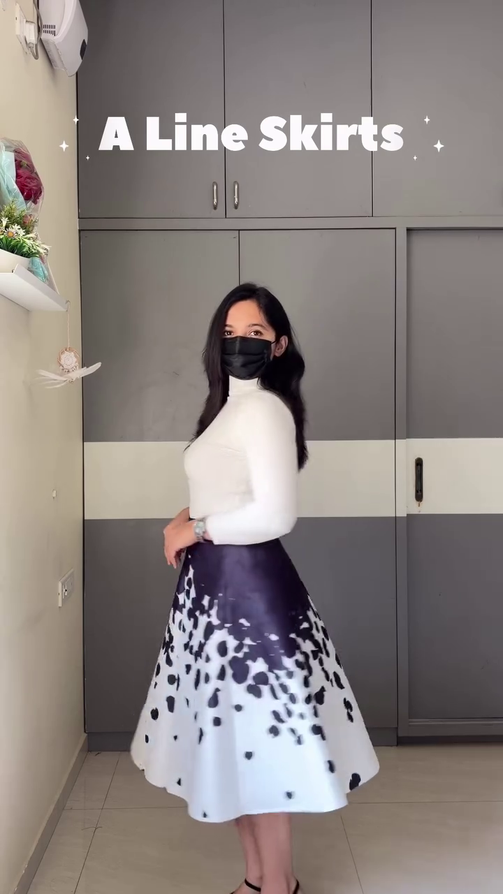 π€β¨ Classic Charm A-Line Skirt β Timeless Polka Elegance (XXS to XXL) β¨π€