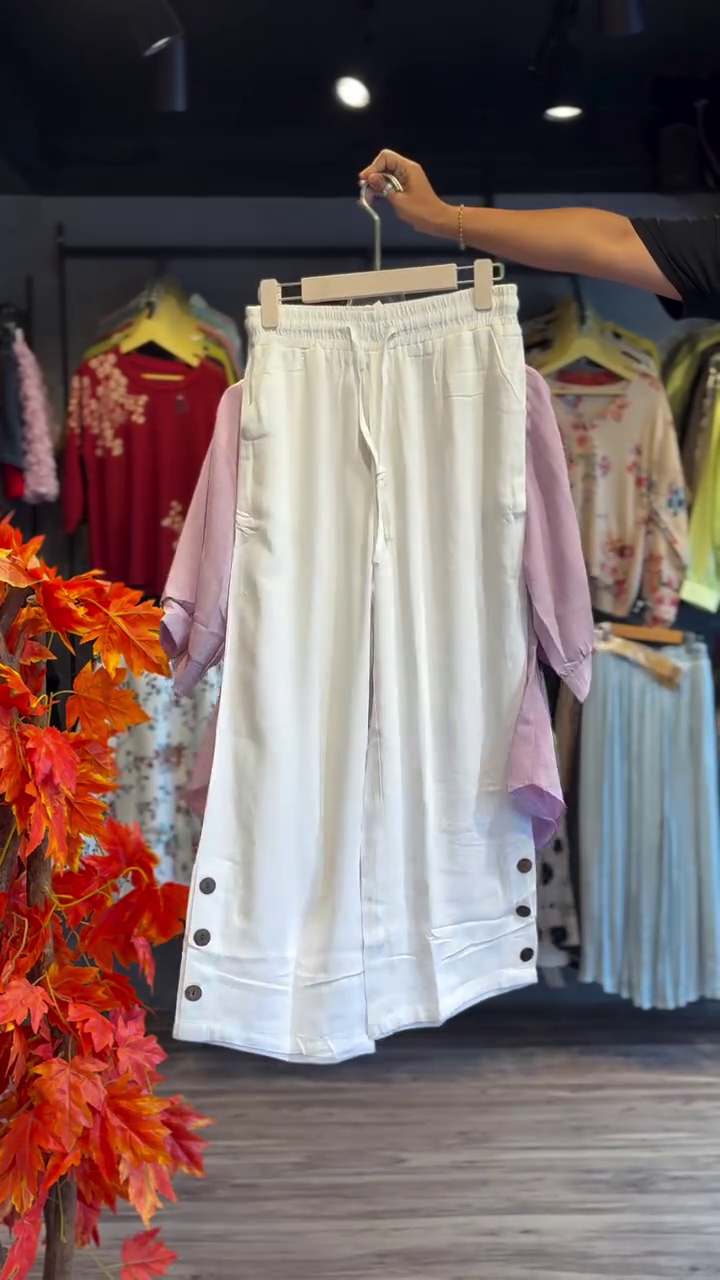 SHIASHI Embellished Coat-Collar Shirt with Pants – Elegant Contemporary Co-Ord Set - Image 3