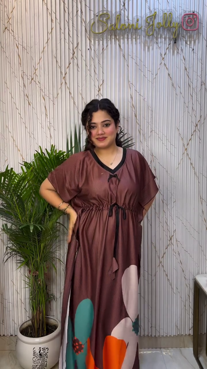 Chic Striped Maxi Dress – Elegant Comfort with Modern Style - Image 3