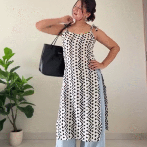 Women’s Printed Cotton A-Line Kurti Collection