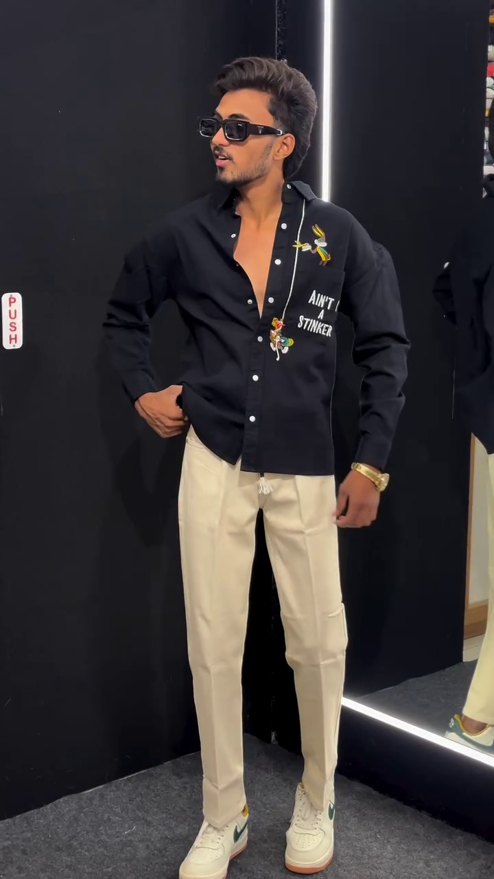 Premium Embroidered Casual Shirt for Men - Image 2