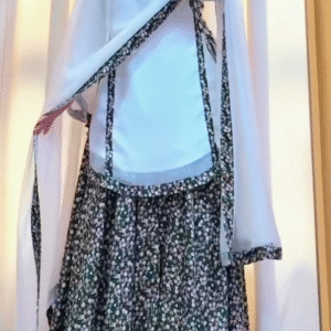 🤍 Elegant White & Floral Sharara Set – Graceful Tradition with a Modern Twist 🌸
