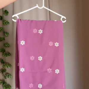 Elegant Floral Printed Soft Cotton Saree