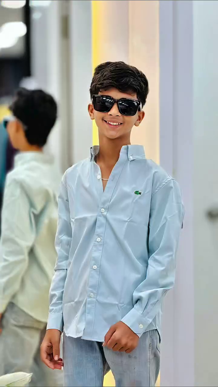 Premium Boys Full Sleeve Cotton Shirt – Classic Casual & Party Wear